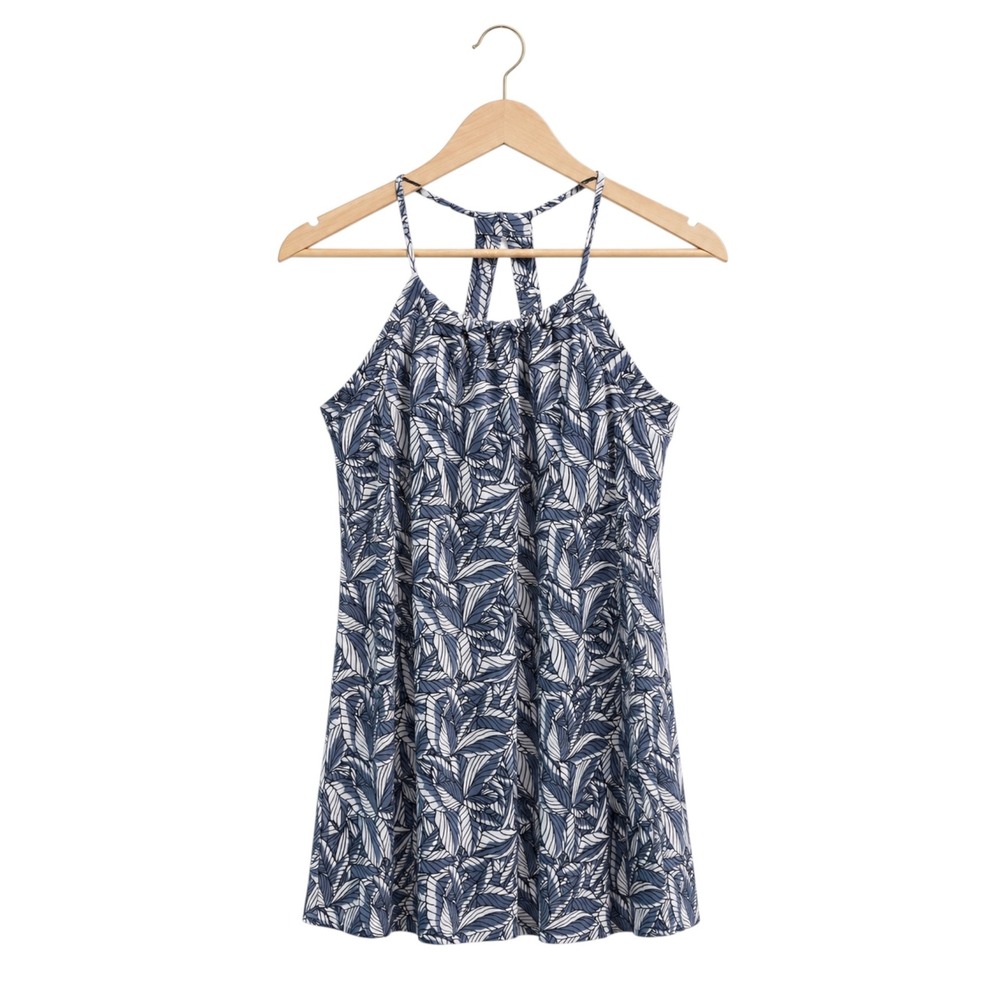Eddie Bauer Harmony Dress Racerback L Built-in-Bra Active Padded Outdoor Tennis